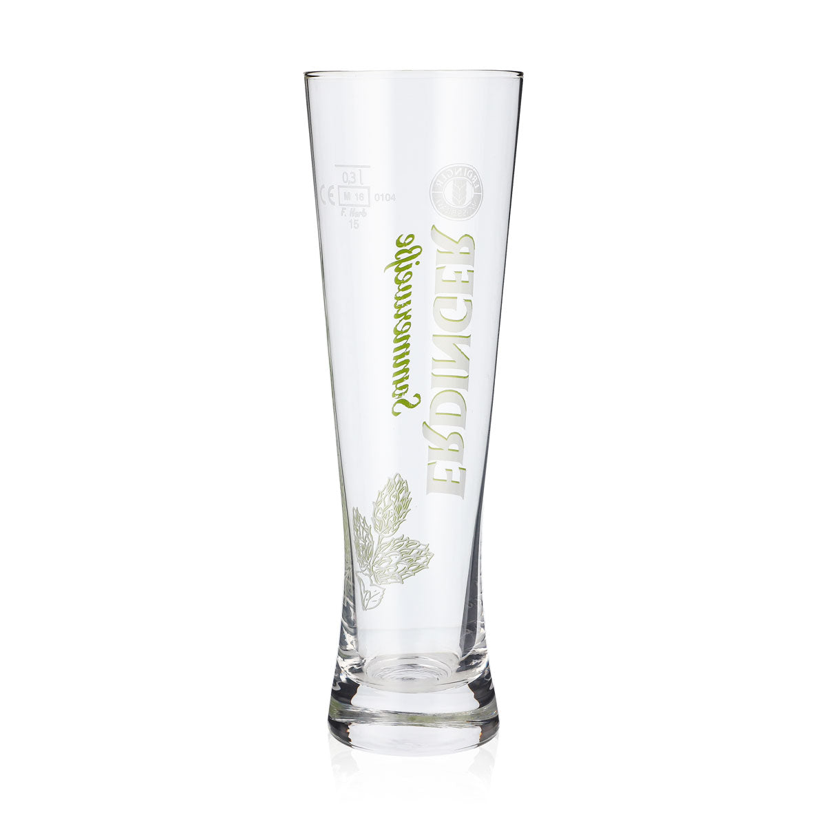 6x Erdinger Weissbier beer glasses, 0.3 l "Sommerweisse" – View 4
