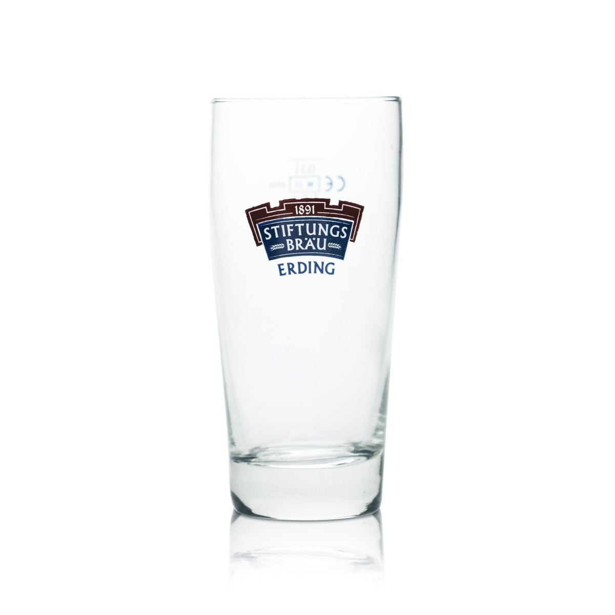 6x Erdinger Weissbräu beer glass 0.3l mug Stiftungsbräu glasses Brewery Bavaria – View 2