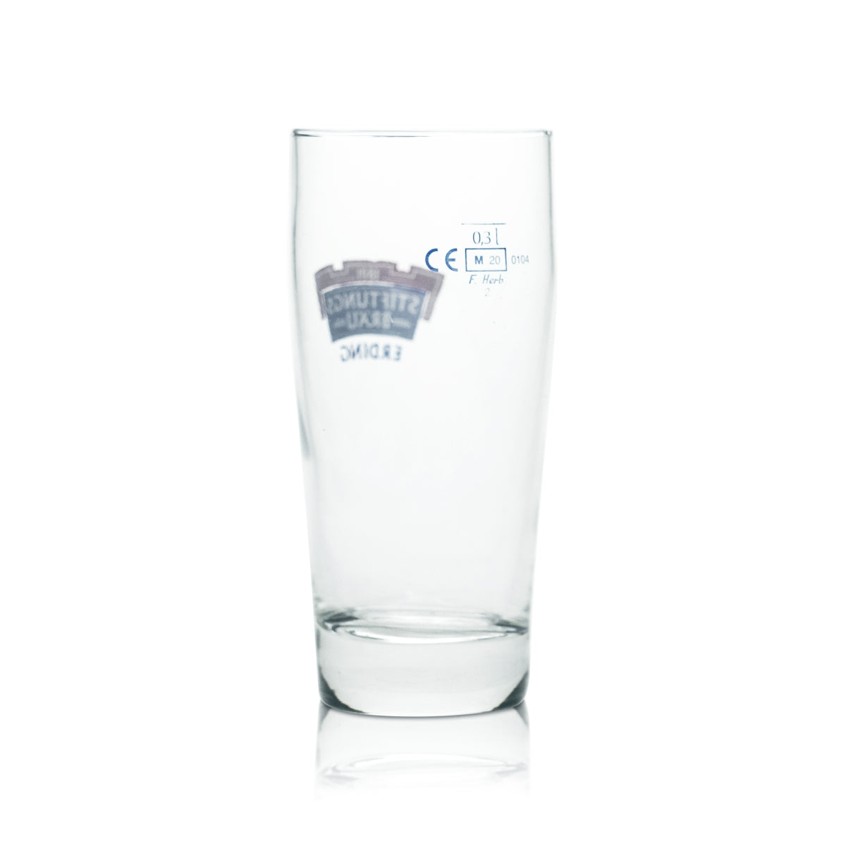 6x Erdinger Weissbräu beer glass 0.3l mug Stiftungsbräu glasses Brewery Bavaria – View 3
