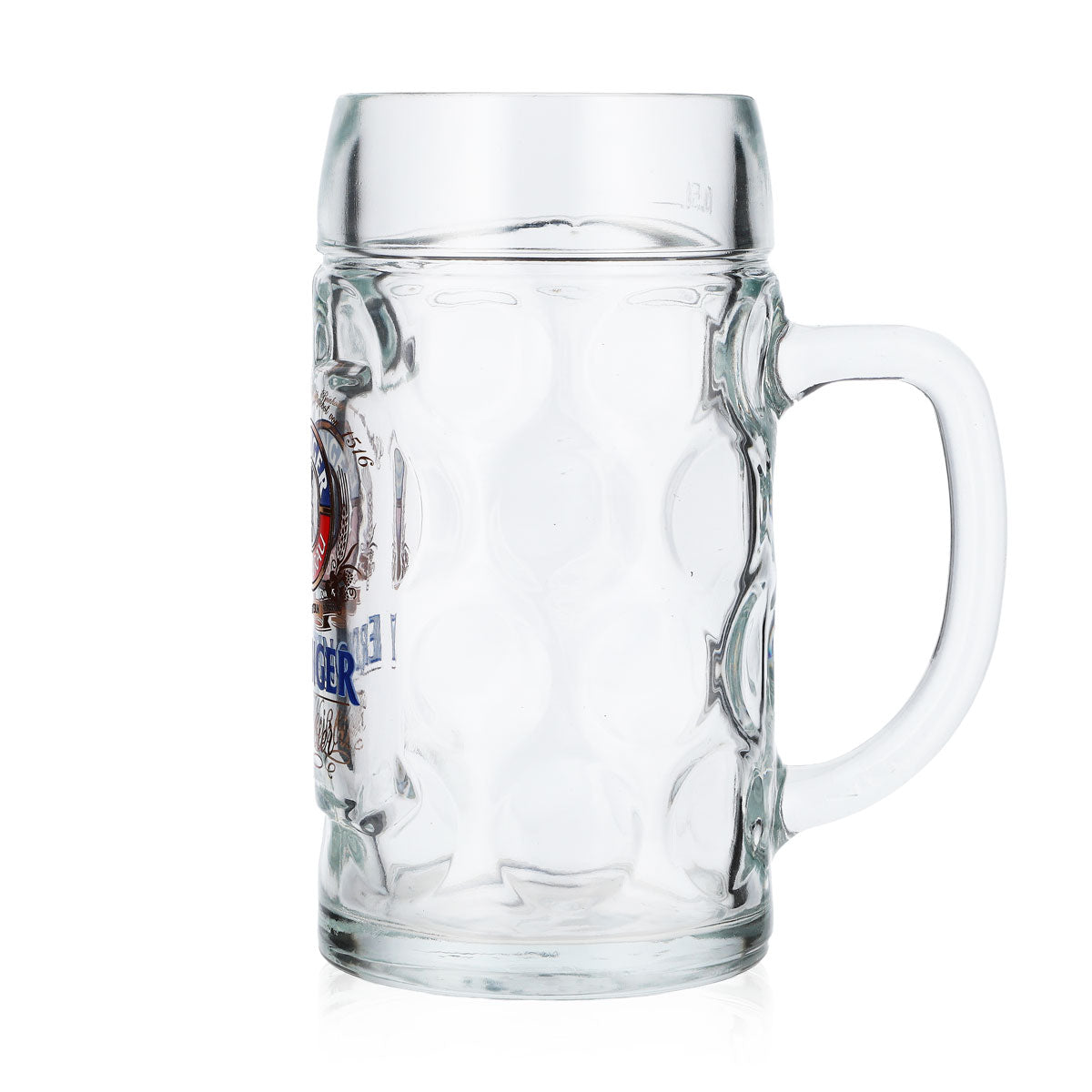 6x Erdinger Weissbräu beer mug glass 0.5l mug Punktseidel / Isarseidel – View 6