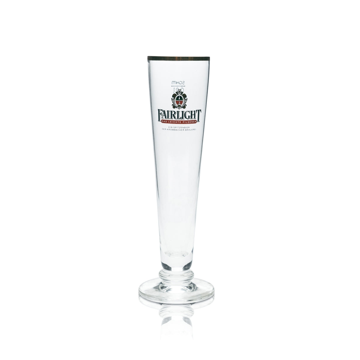 6x Fairlight beer glass 0.2 l tulip glass with gold rim, glasses, gastro pub, pilsner, brewery – View 2