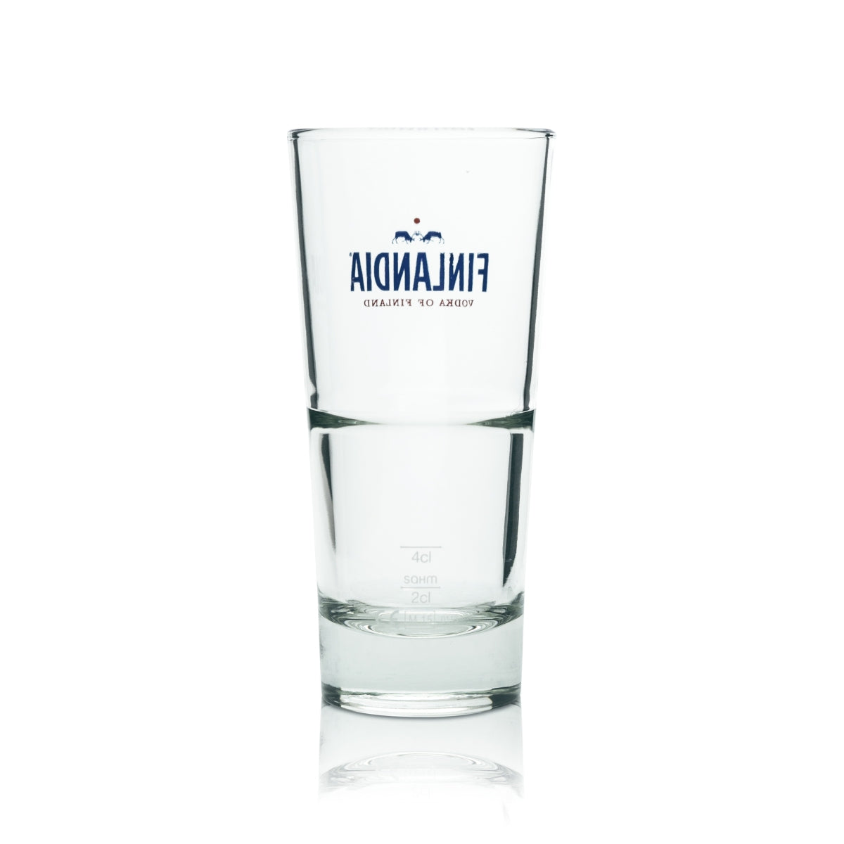 6x Finlandia Glass 0.36l Long Drink Cocktail Glasses Stackable Gastro Pub Bar – View 3