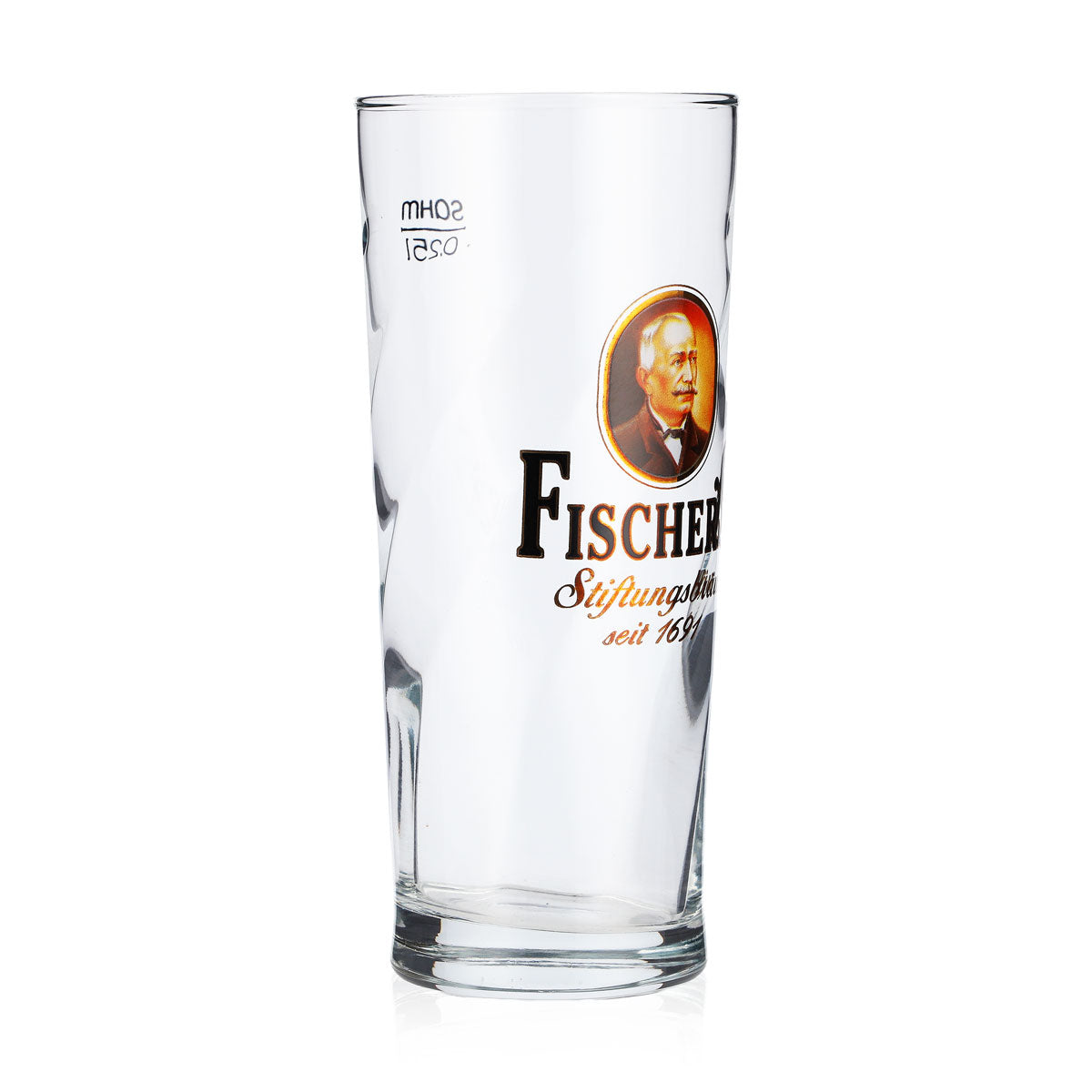 6x Fischer's Beer Glass Willi Glasses Beer Glasses 0.25l Willi Mug Sahm – View 3