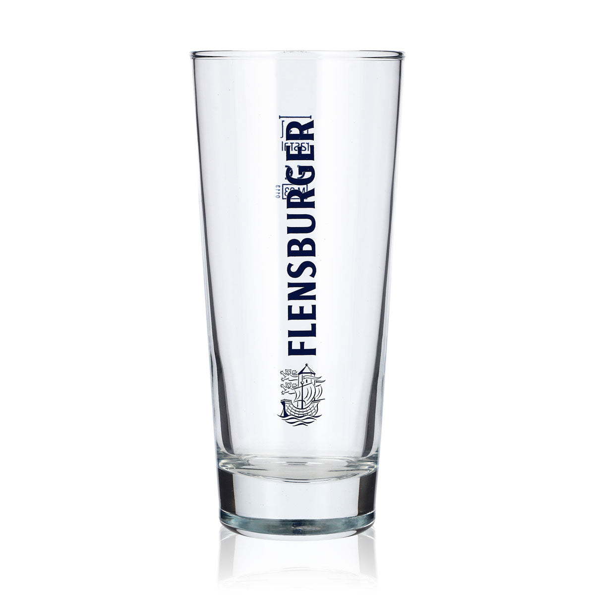 6 Flensburg Beer Glasses, 0.3 L, Frankonia Rastal Beer Glasses (Set of 6) – View 2