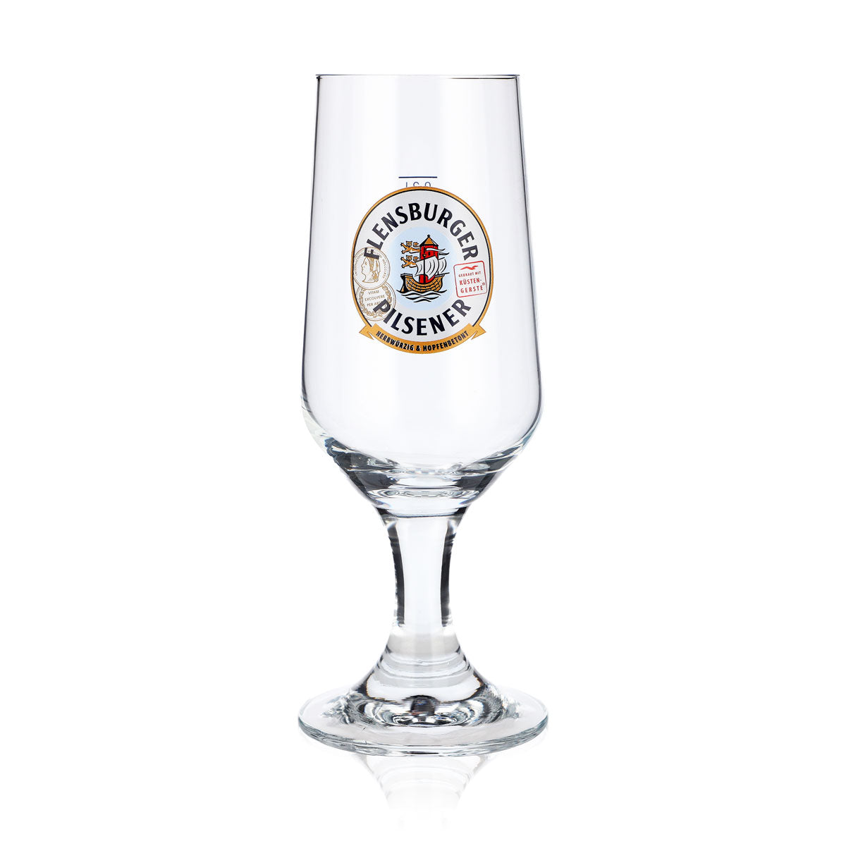 6x Flensburg beer glass 0.3l Beer glasses Trophy glass "Herbwürzig Hopfenbetont" – View 2