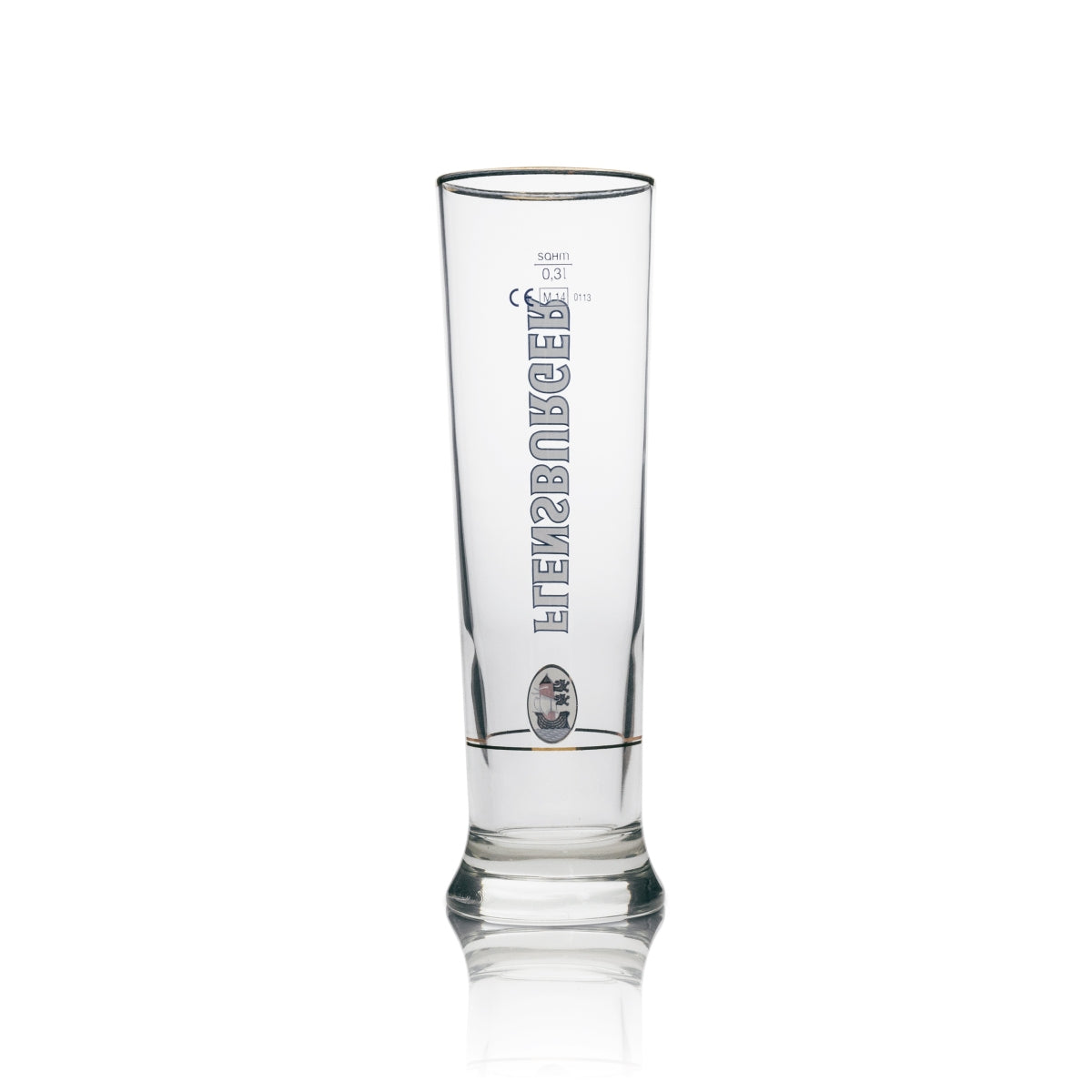 6x Flensburg Beer Glass Exclusive Vancouver Mug 300ml sahm – View 3