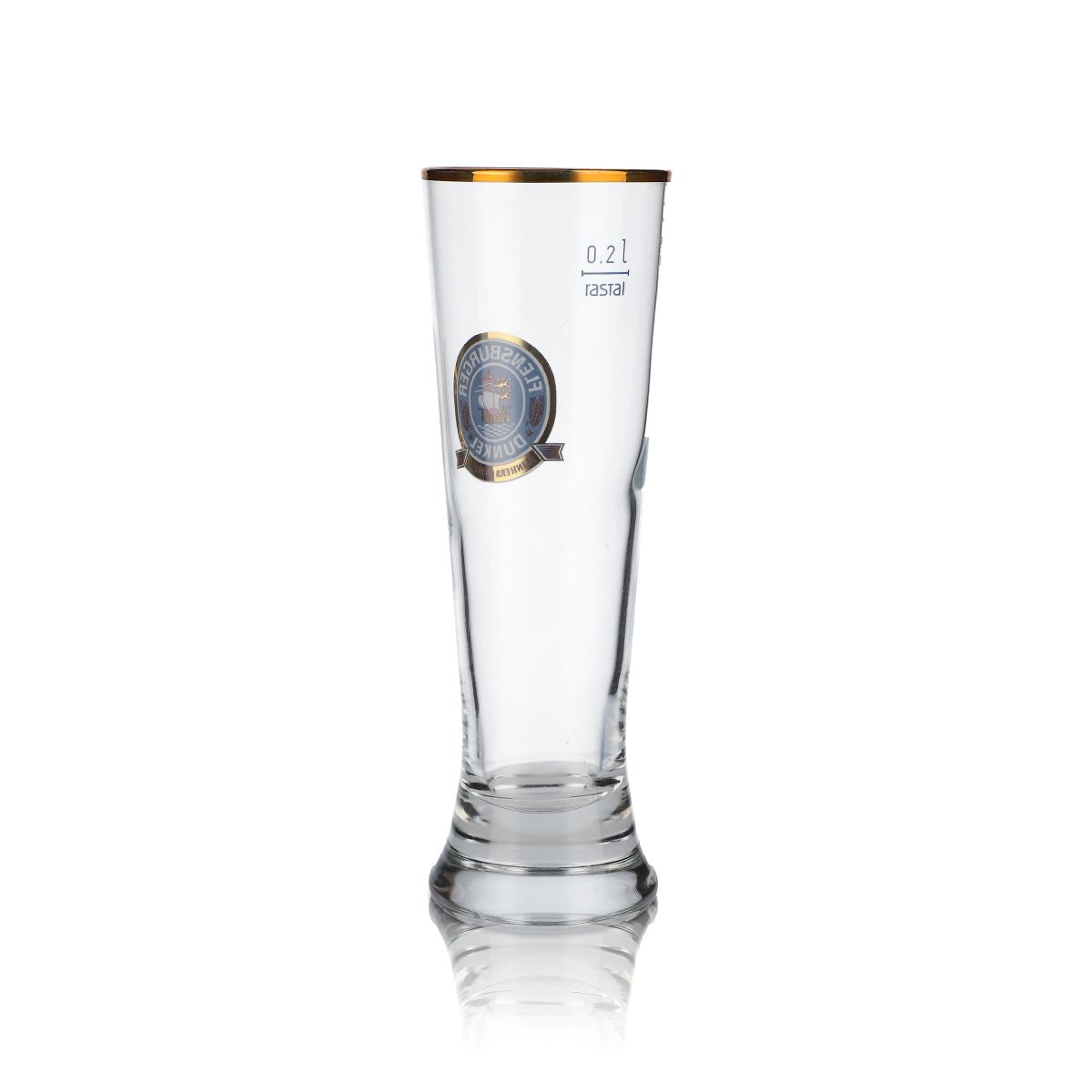 6x Flensburg glass 0.2l beer glasses Merkur Tulip Pilsener Dark – View 3