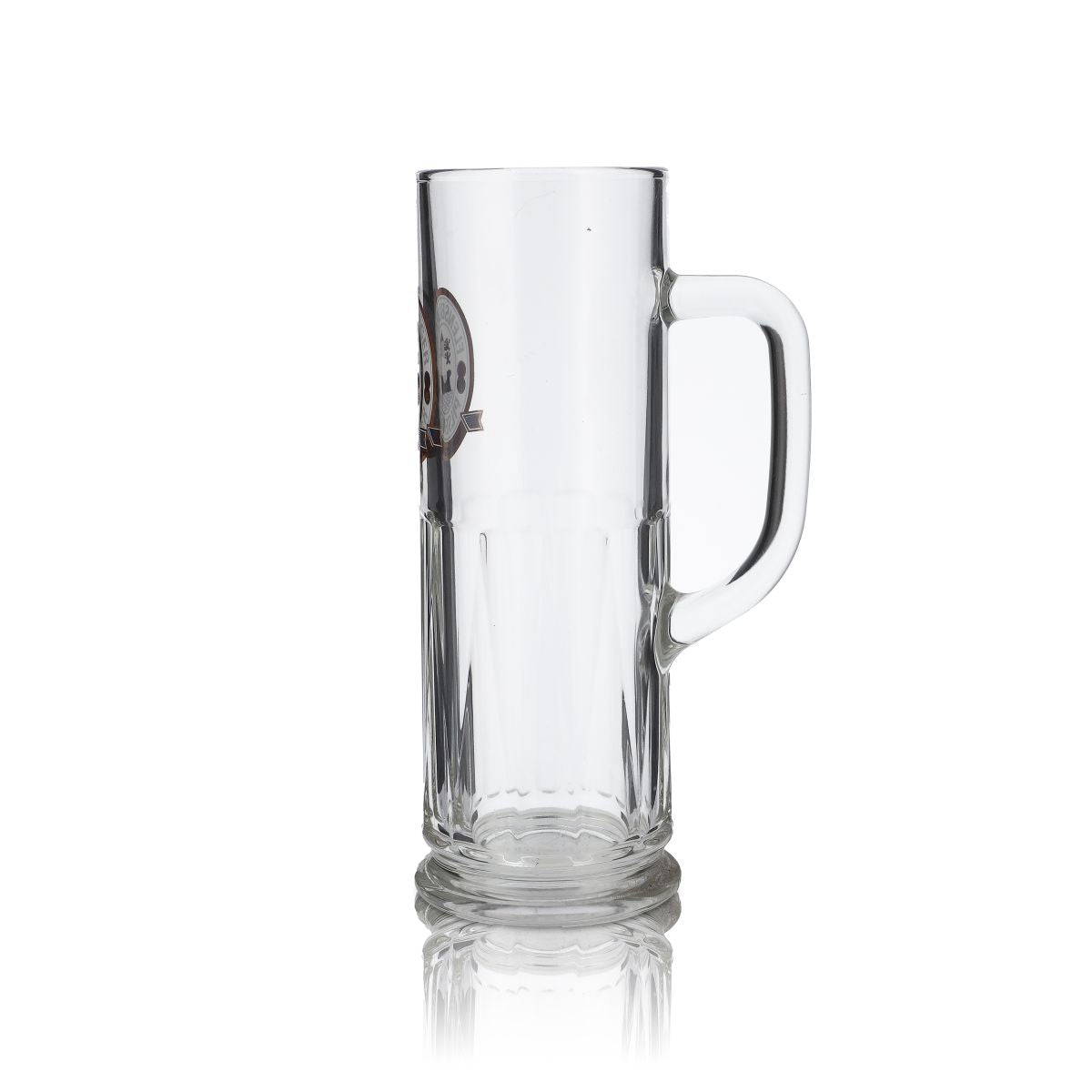 6x Flensburg glass beer mug Beer stein Beer glasses Leopold Seidel - 0.4 – View 4