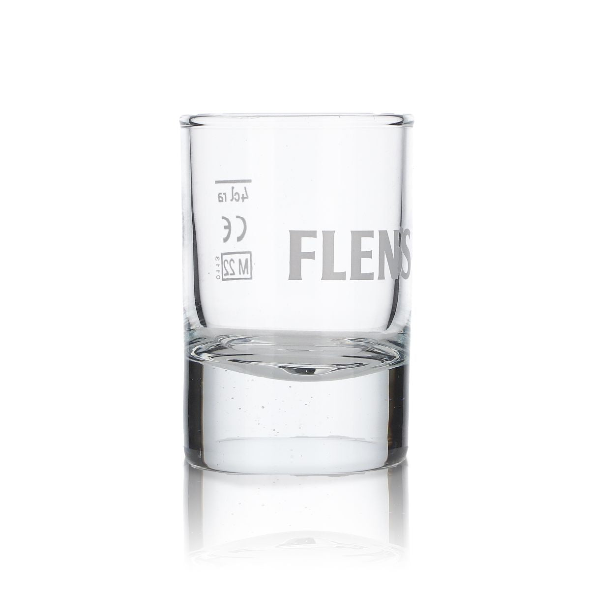 6x Flensburg Pilsener Mini Glass Set / Glasses Shot Glass FLENS / NORDLICHT – View 3