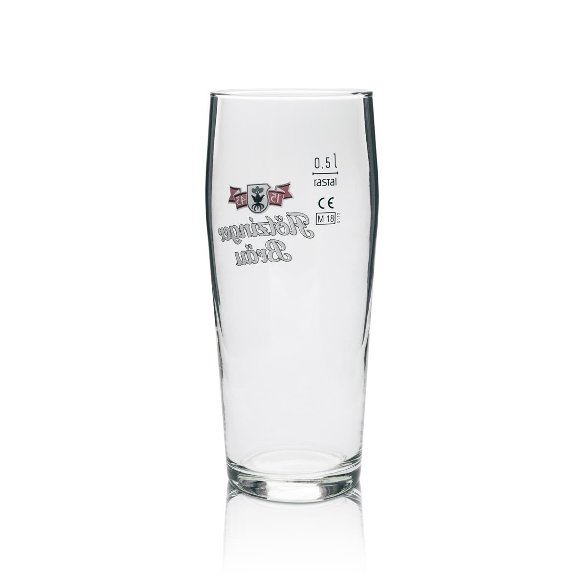 6x Flötzinger beer glass 0.5l Willi Rastal – View 3