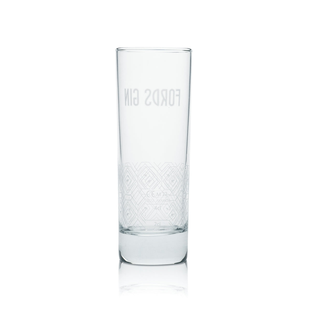 6x Ford's Gin Long Drink Glass 0.3L Mug Tonic Cocktail Glasses London Dry Gastro – View 3