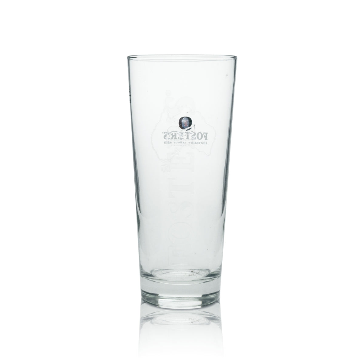 6x Fosters Beer Glass Long Drink "Map" 500ml rastal – View 3