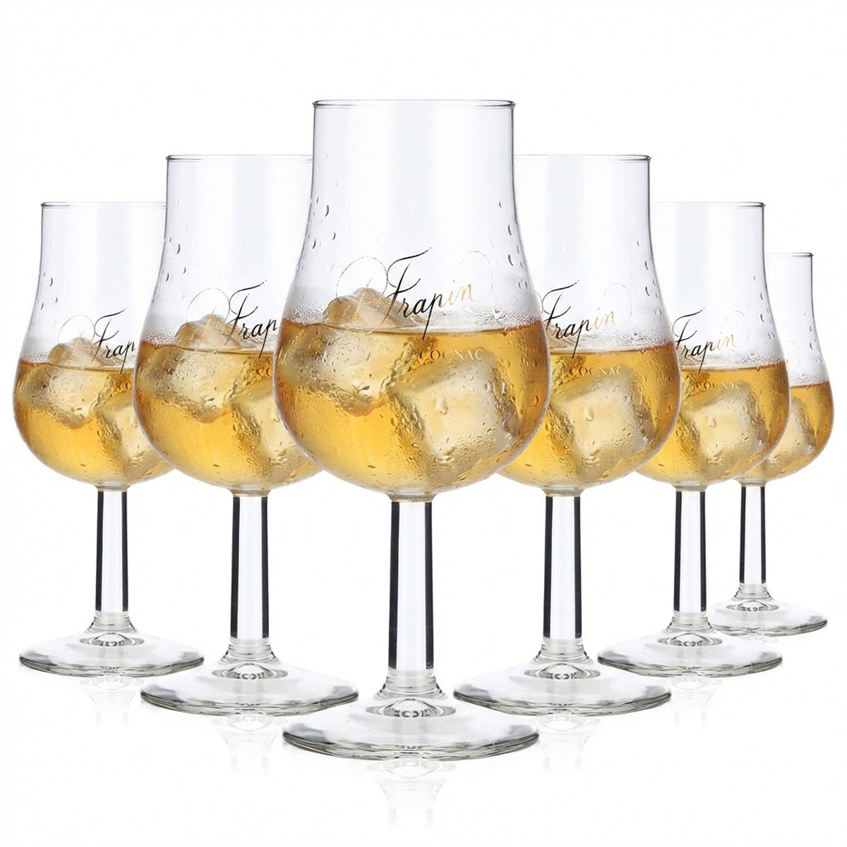 6x Frapin Cognac Glass Nosing Glasses 13cl Tasting Glass Intermezzo