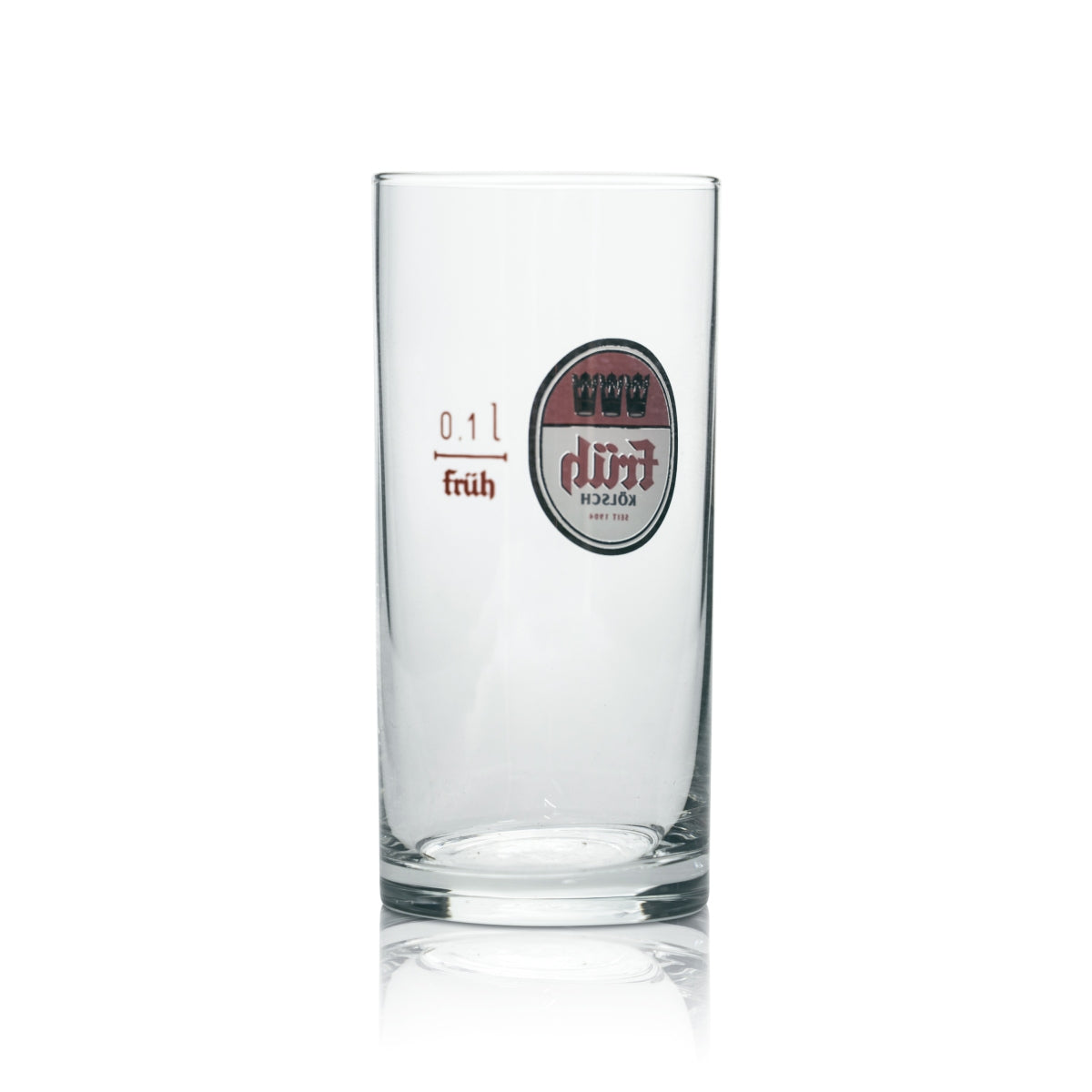 6x Früh Kölsch Beer Glasses, 0.1 L, Beer Mugs, Brewery Cologne, Beer, Restaurant – View 3