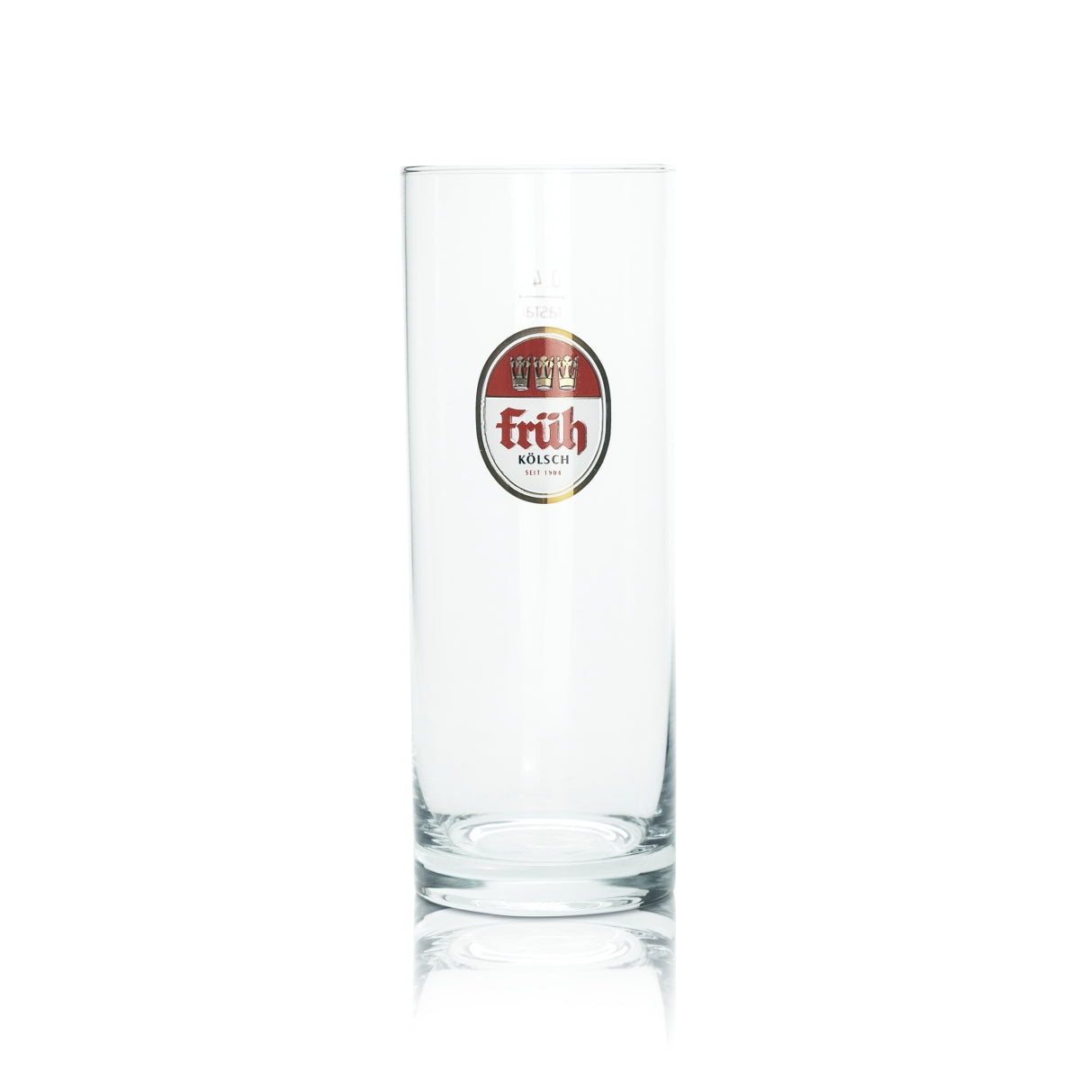 6x Früh Kölsch beer glass 0.4l pint mug glasses carnival gastro pub Cologne – View 3