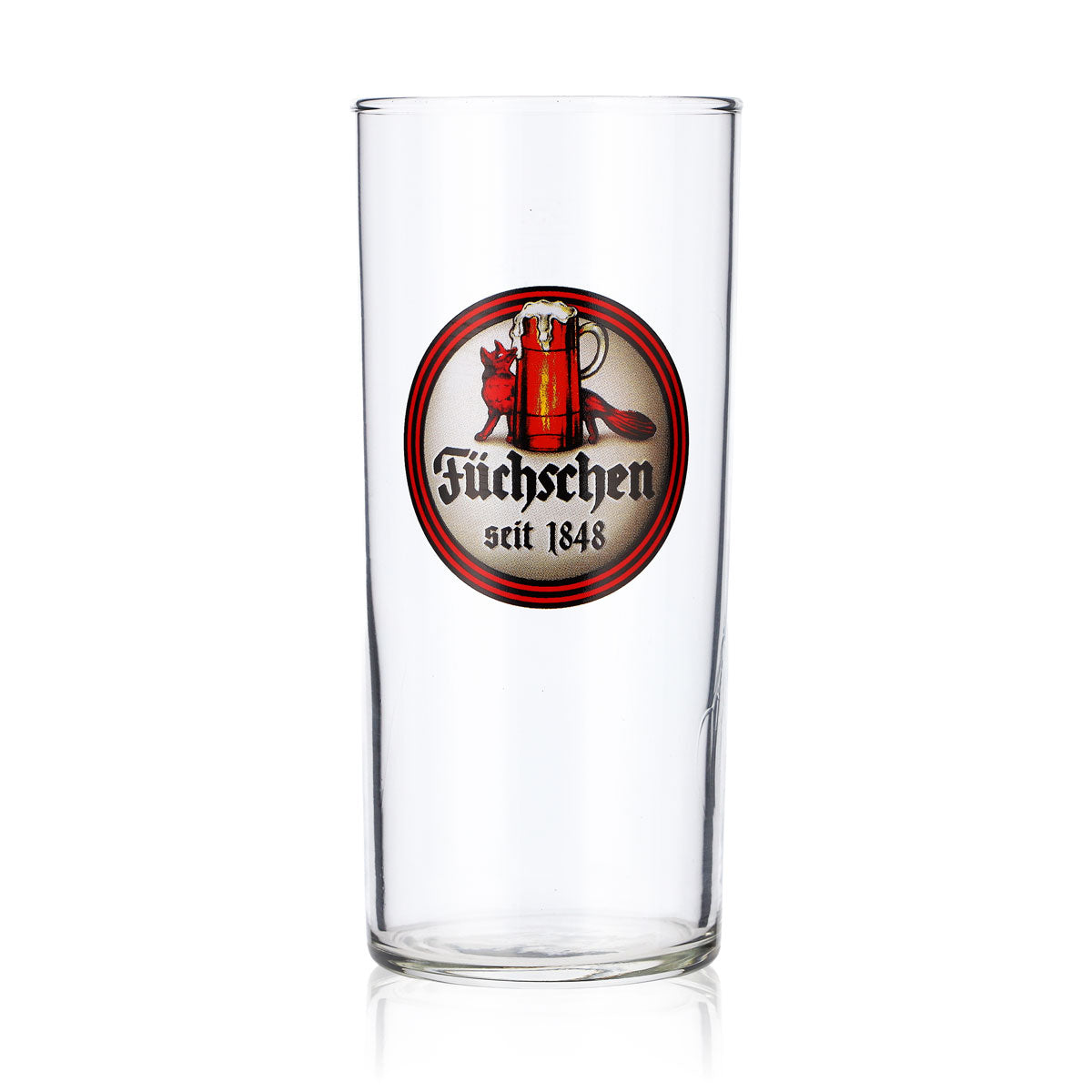 6x Füchschen Alt Beer Glasses Altbier Glasses Mug 0.25l Becher Since 1848 – View 2