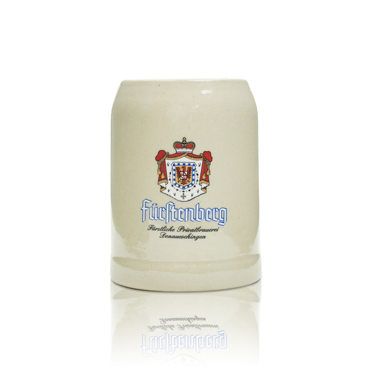 6x Fürstenberg beer glass mug, 0.5 l, ceramic – View 2