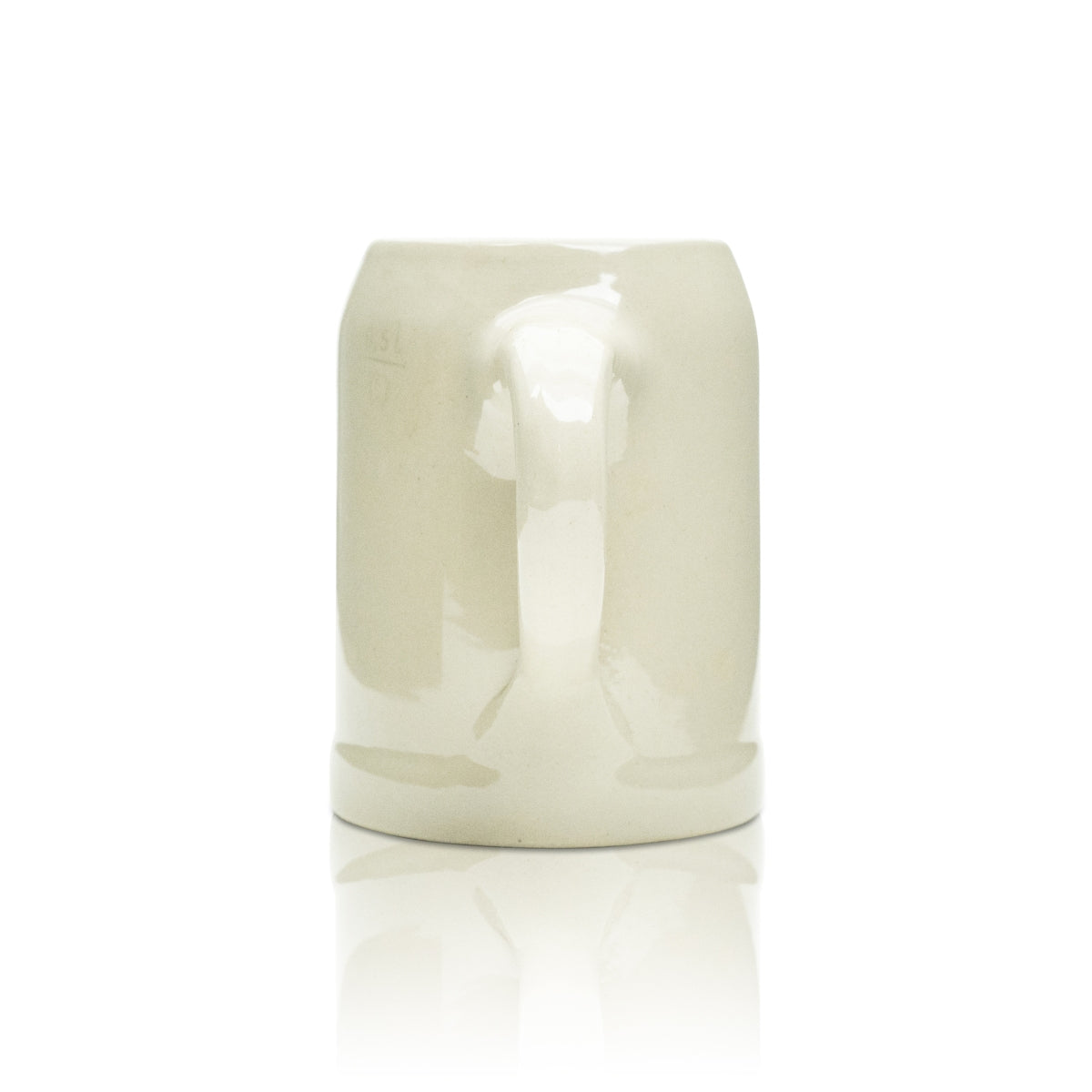 6x Fürstenberg beer glass mug, 0.5 l, ceramic – View 4