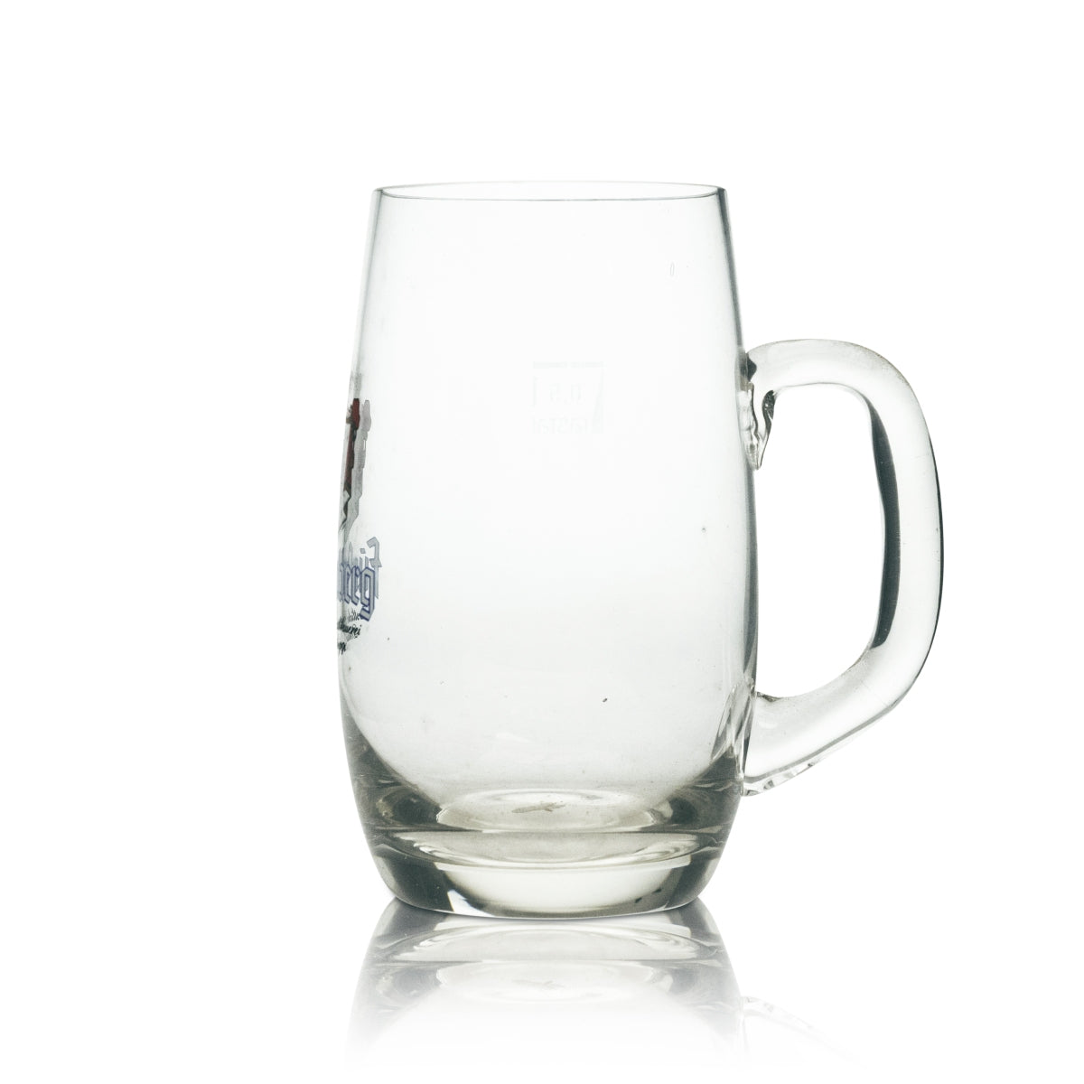 6x Fürstenberg beer glass mug 0.5l rastal – View 3