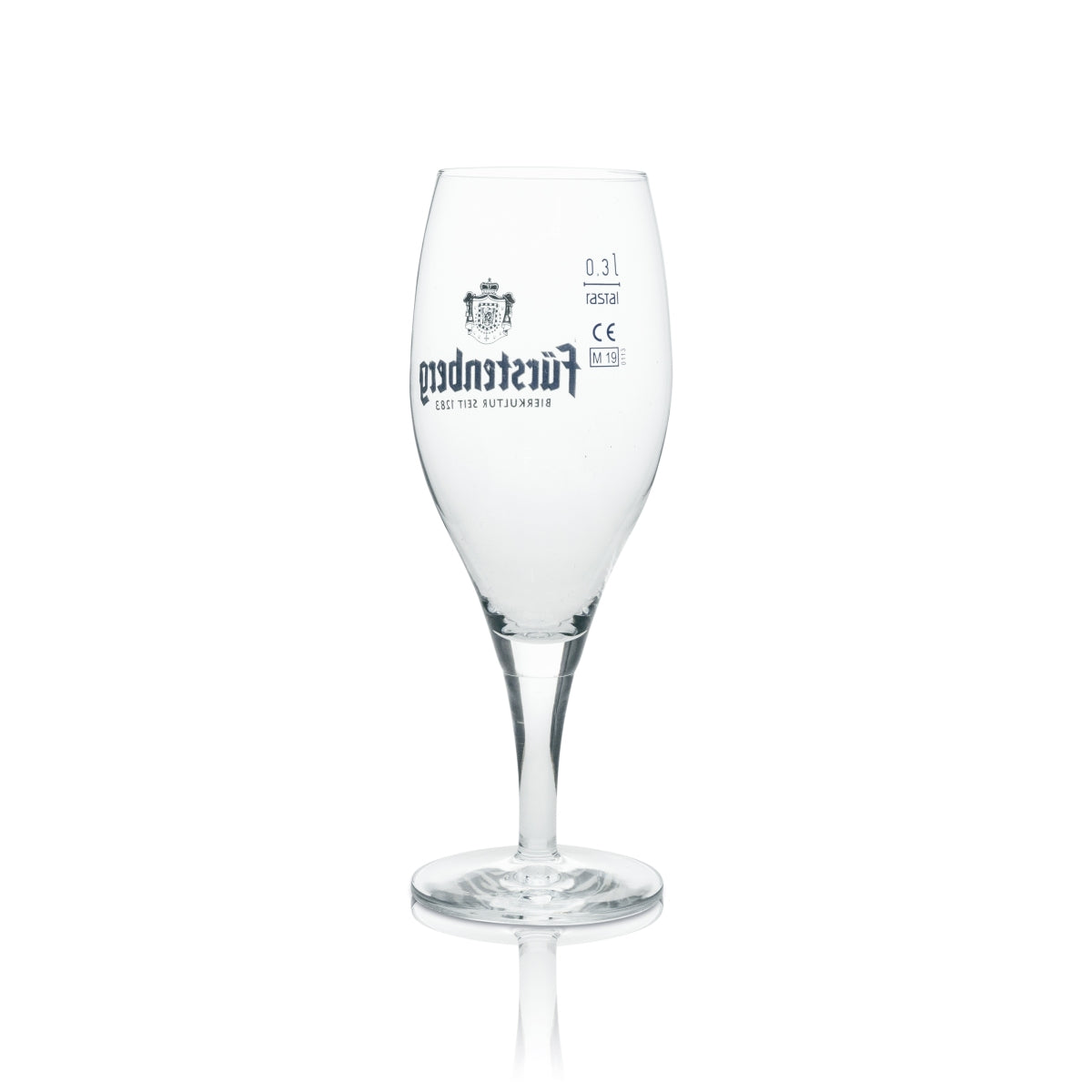 6x Fürstenberg beer glass trophy 0.3l Rastal – View 3