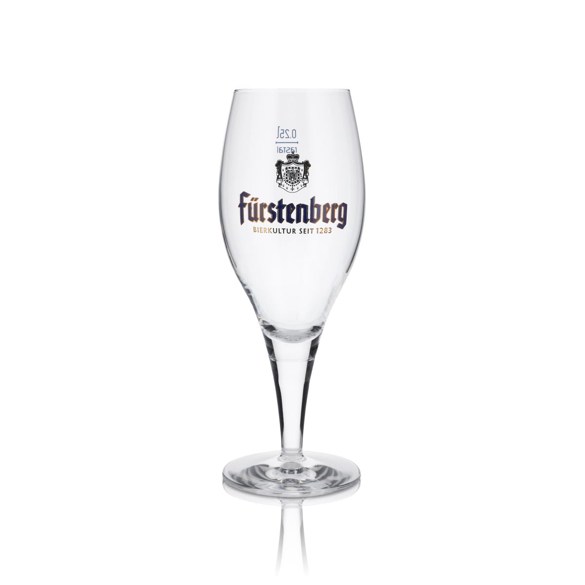 6x Fürstenberg Glass 0.25l Trophy Beer Glass Pilstulpe Glass Set Brewery Gastro – View 2