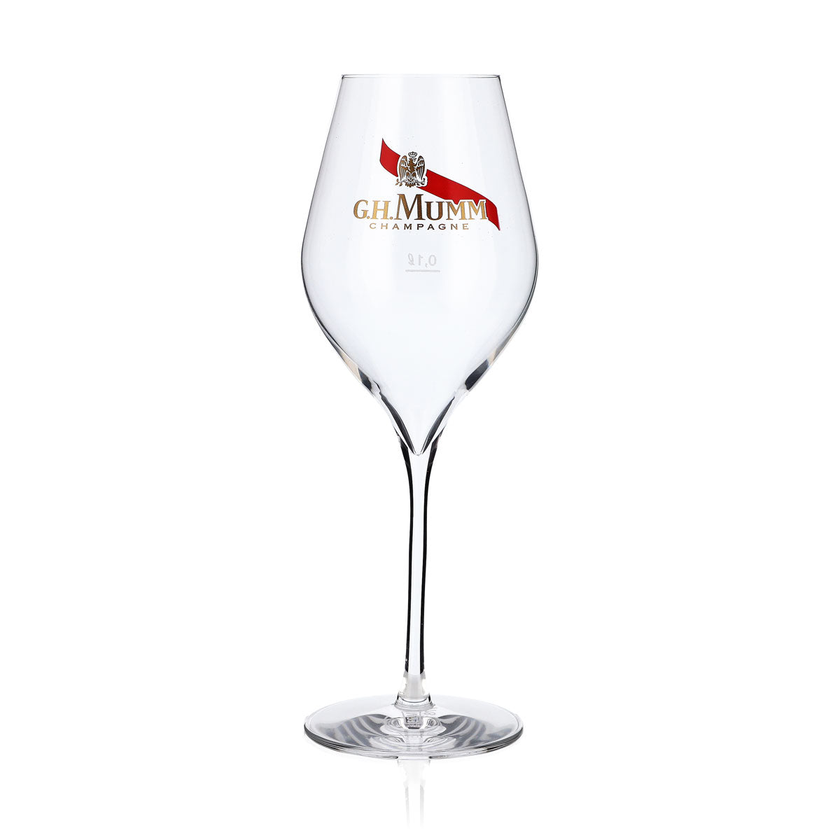 6x G.H. Mumm Champagne Glasses 0.1l Flute 32cl Lehmann Absolus 32 – View 2