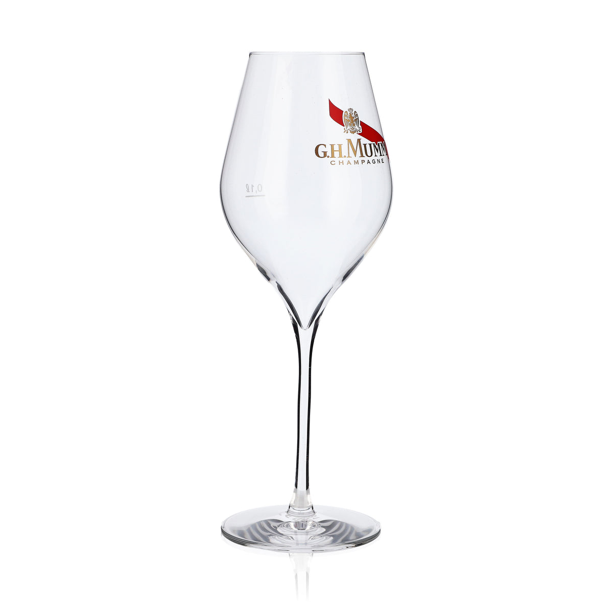 6x G.H. Mumm Champagne Glasses 0.1l Flute 32cl Lehmann Absolus 32 – View 3