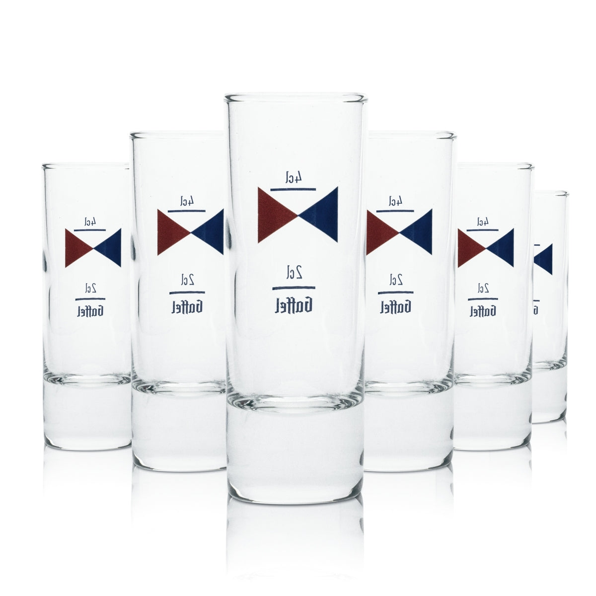 6x Gaffel Glass 4cl Schnapps Shot Glasses Spirits Liqueur Beer Kölsch