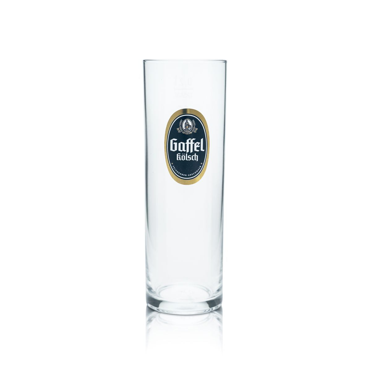 6x Gaffel Kölsch beer glasses, 0.2 l, Kölsch glass set, brewery, Cologne, catering – View 2