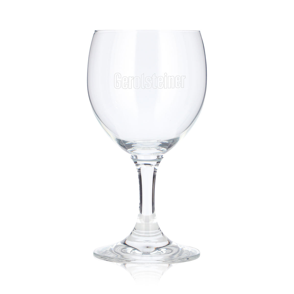 6 Gerolsteiner Water Glasses, 0.25 L, Tulip-Shaped Beer Glasses (Set of 6) – View 2