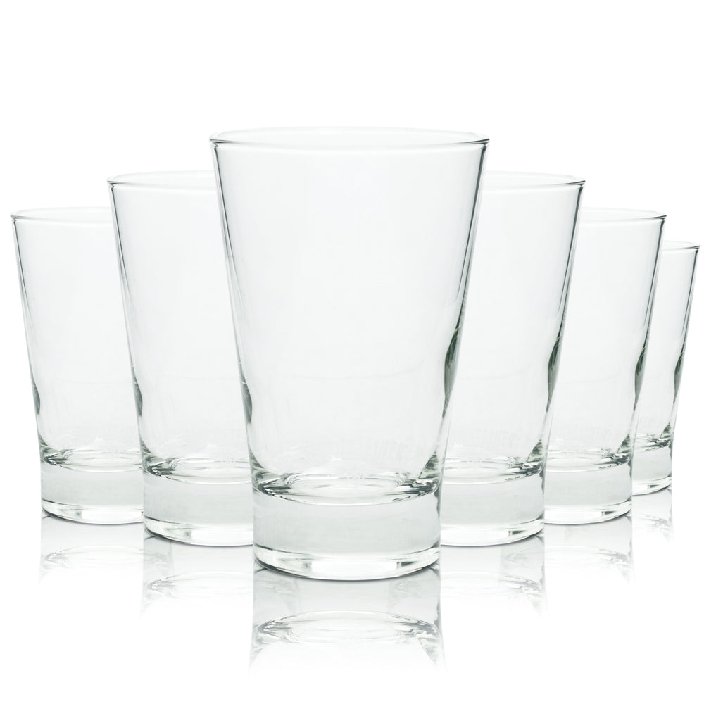 6x Gerolsteiner water glasses, 0.27 l, long drink, York Rastal glasses, catering, hotel, bar