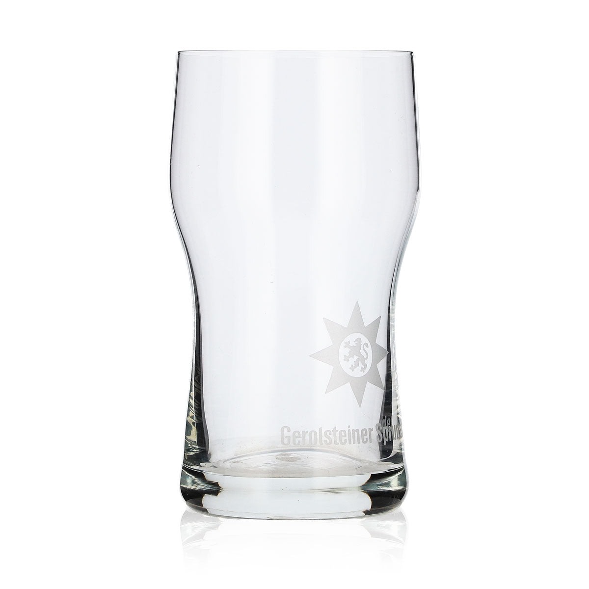6x Gerolsteiner water glass drinking glass 0.17 l Eifel cup with logo at the bottom – View 3