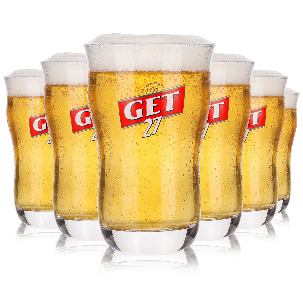6x Get 27 Liqueur Glass Long Drink Glass 0.34 L Maison fondée en 1796 LDG (Set of 6)