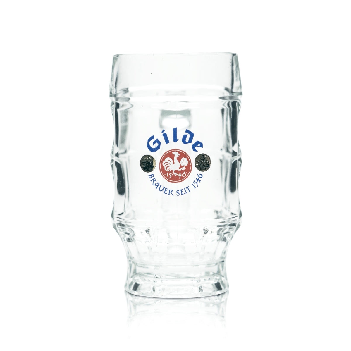 6x Guild Beer Glass 0.2l Mug Tankard Seidel Contour Glasses Brewery Pils Hannover – View 2