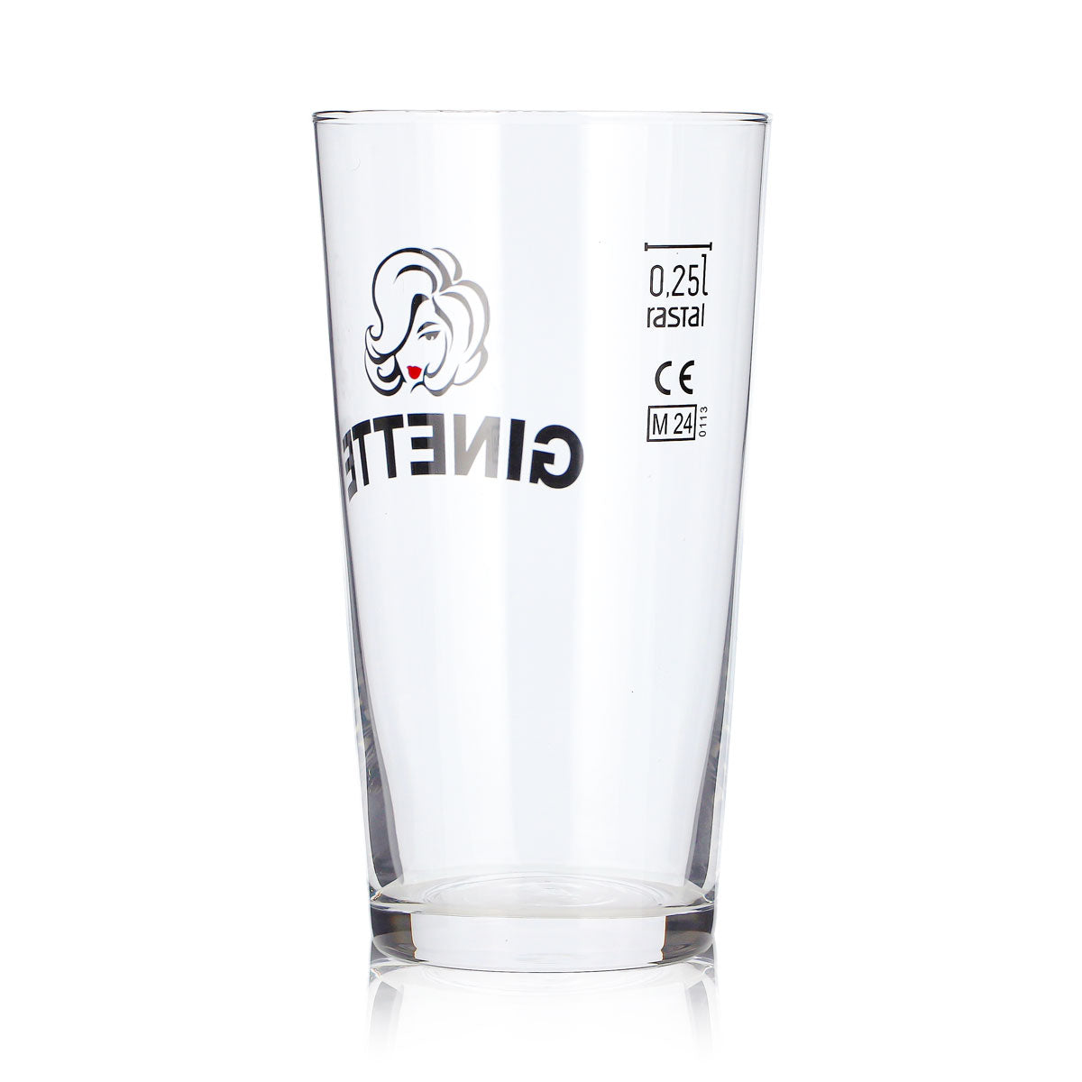 6 Ginette Beer Glasses, 0.25 L, Rastal Baku Beer Glasses, Willibecher (Set of 6) – View 4