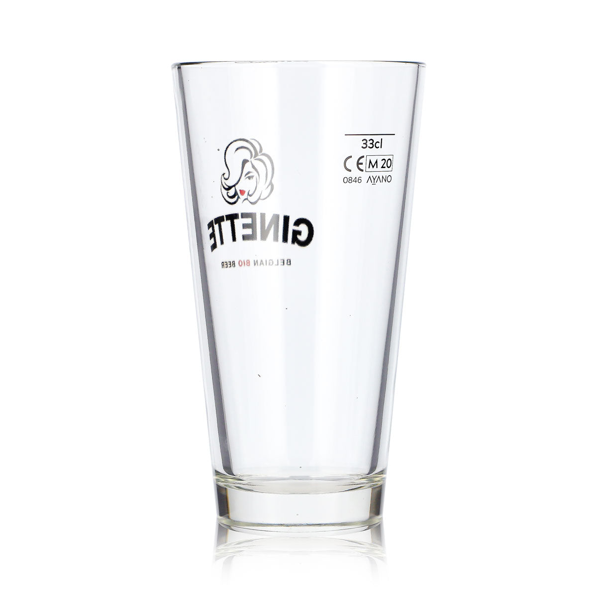6 Ginette Beer Glasses, 0.33 L, Beer Glass, Willibecher Beer Mug, Seidel (Set of 6) – View 4