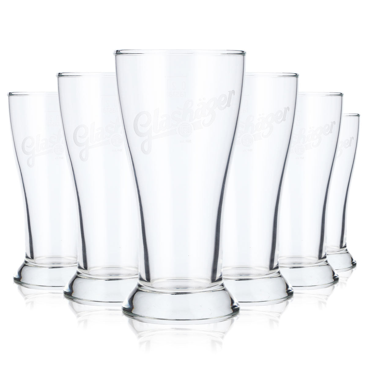 6x Glashäger water long drink glass Water glasses Mug Ritzenhoff 0.2 l