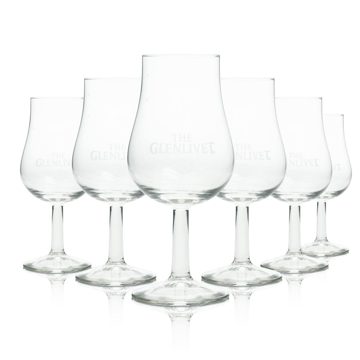 6x Glenlivet Whiskey Glass Tasting Set 4cl Sandbar