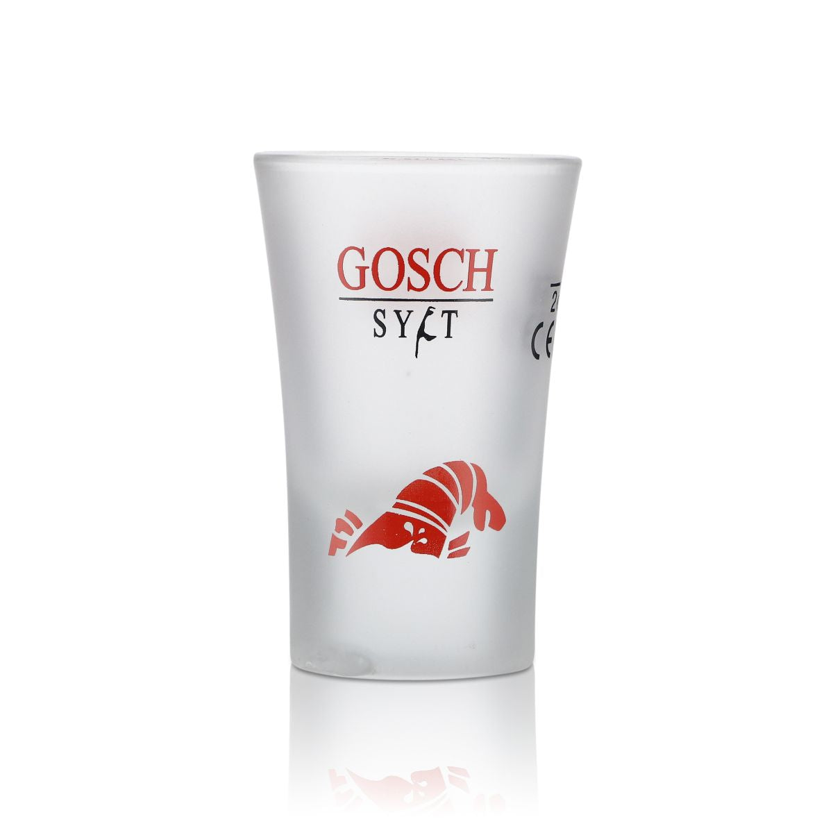 6x Gosch Sylt Glass 2cl Satin Ice Aquavit Glass Set Stamper Shot Glass – View 2