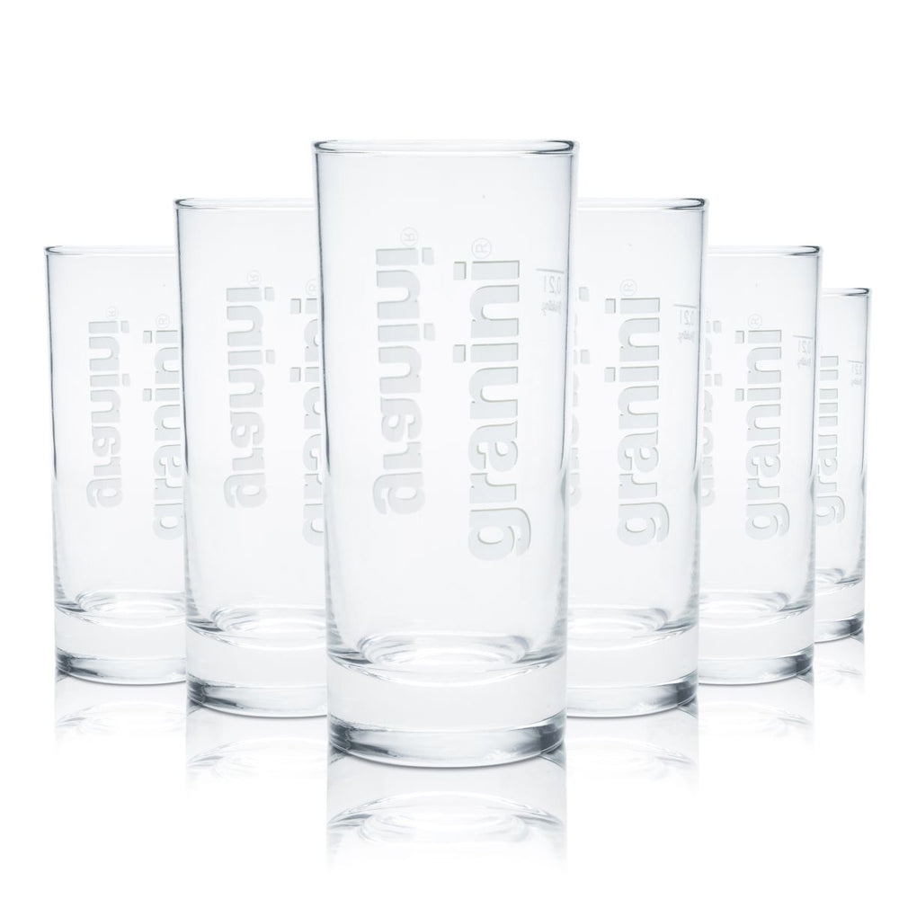6x Granini glass 0,2l longdrink glass Willi tumbler drinking glass set juice water