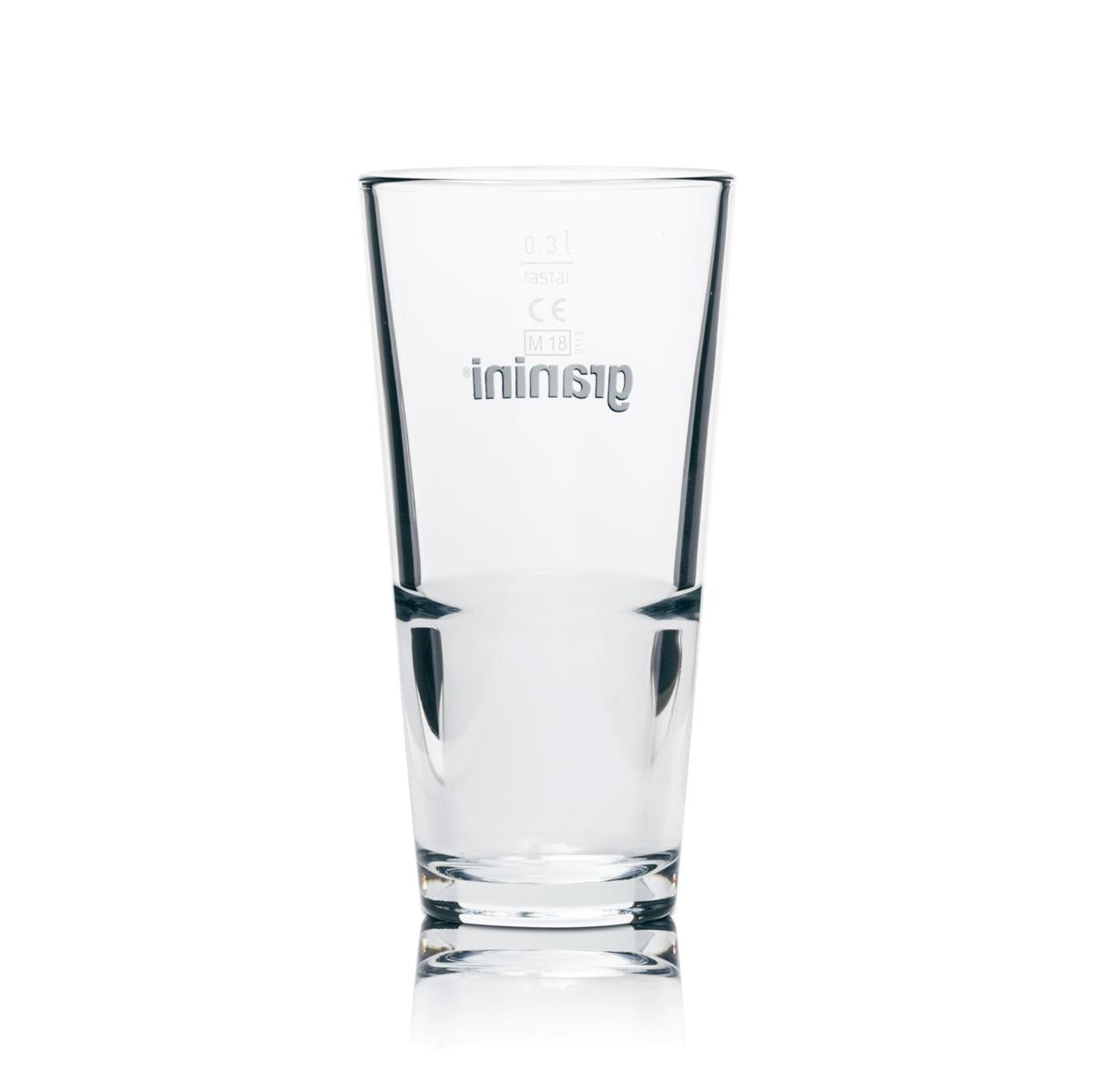 6x Granini glass 376 ml long drink juice water cocktail cup glasses catering pub – View 3