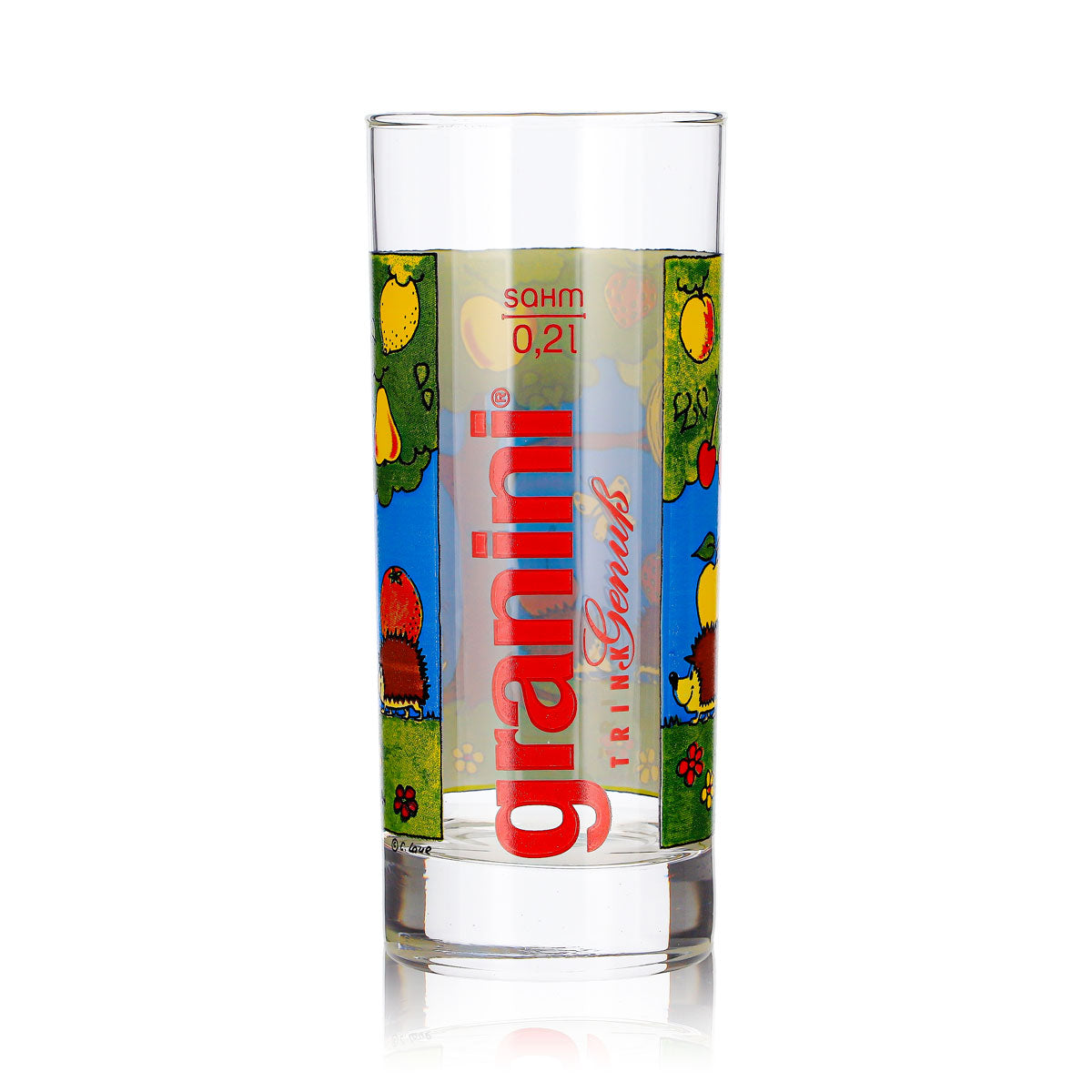6 Granini Juice Glasses, 0.2 L, Hedgehog Design—Enjoy Your Drink! – View 4