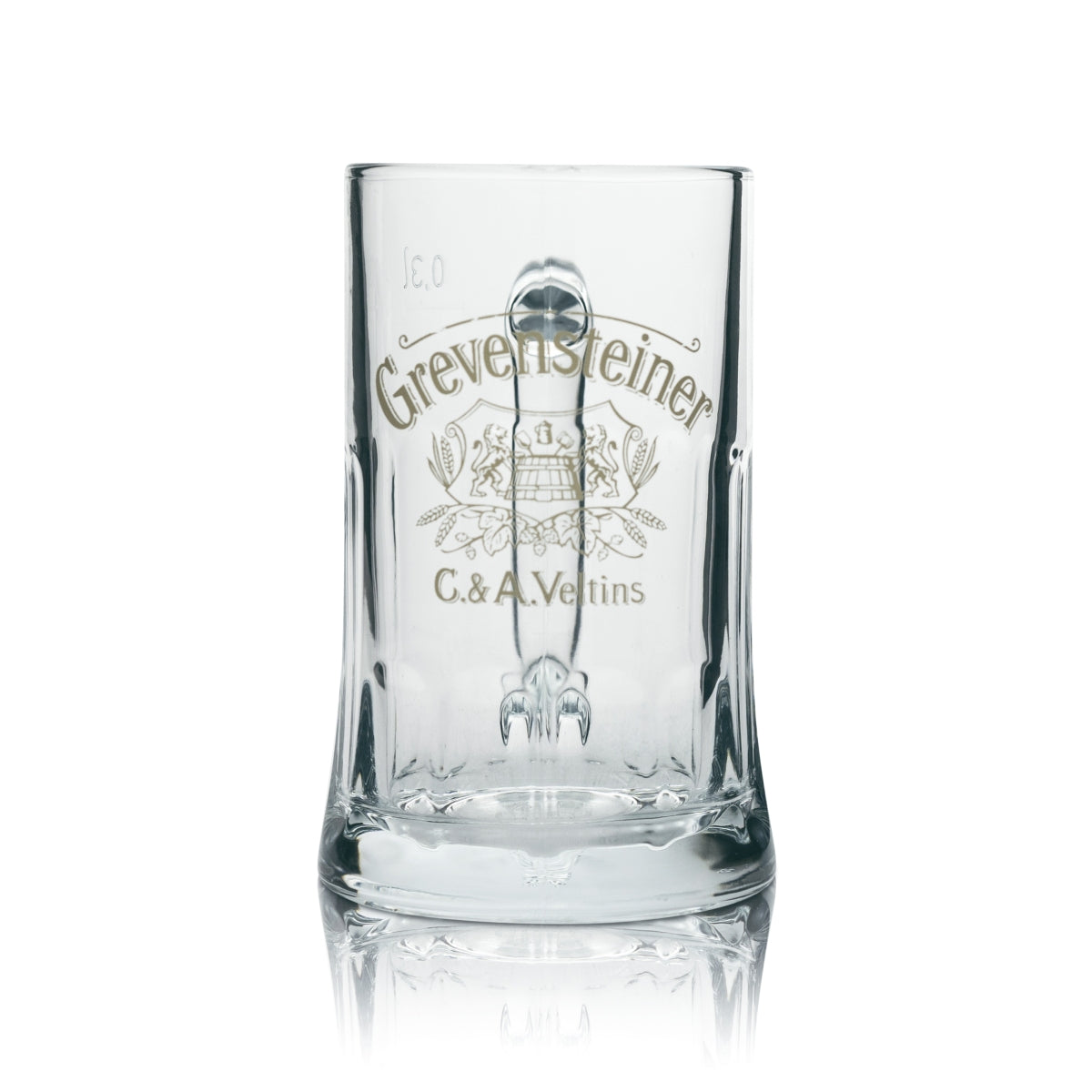 6x Grevensteiner beer glass Beer glasses Seidel Tankard Mug 0.3l Sahm – View 2