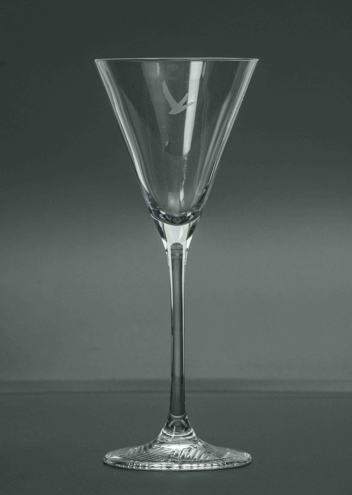 6x Grey Goose Vodka Glass Le Fizz Riffle Base – View 2