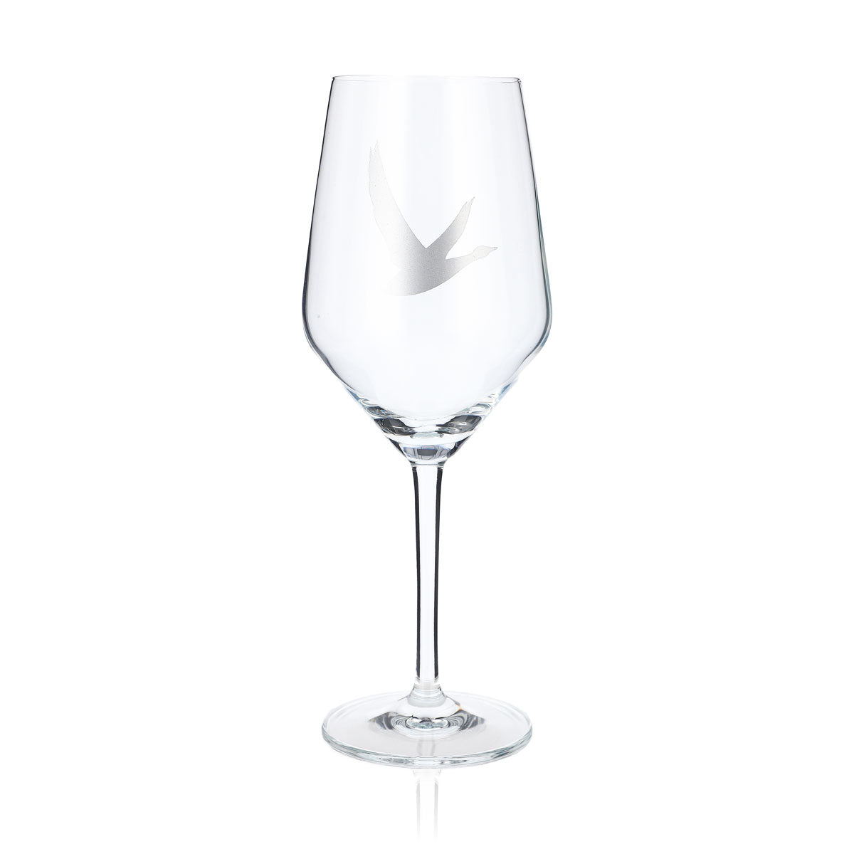 6x Grey Goose Vodka Glass Stemmed Glass 0.48l Wine Glass Silver Logo – View 2