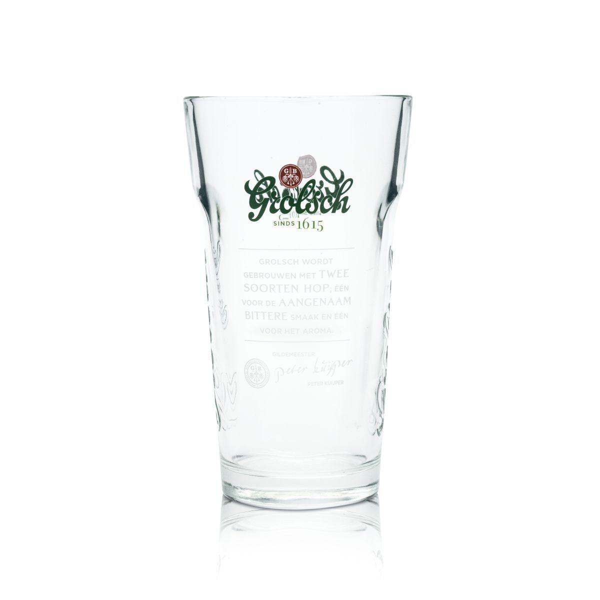 6x Grolsch beer glass 0,25l Craft Glass Stackable Glasses Set Brewery Netherlands – View 2