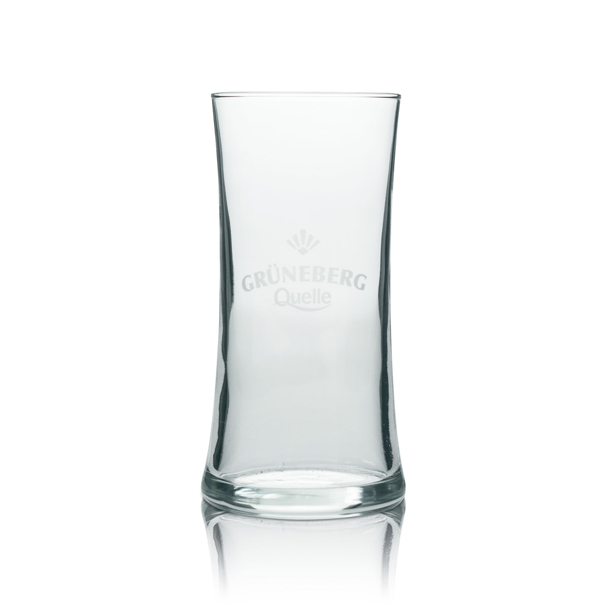 6x Grüneberg water glass rastal white logo – View 2