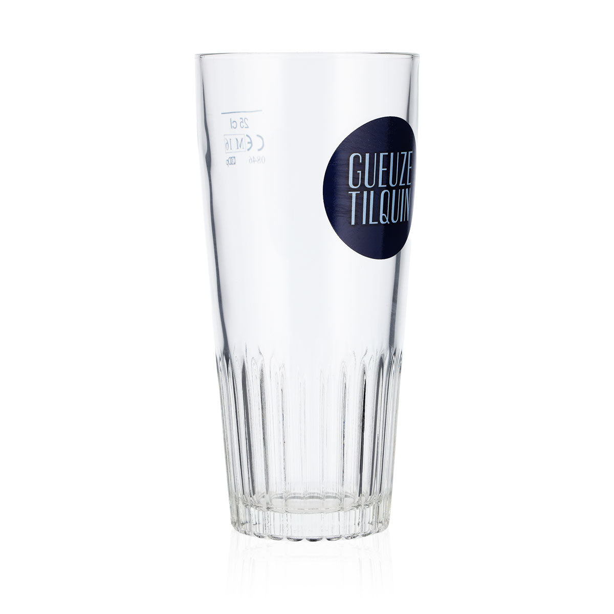 6x Gueuze beer glass 0.25l mug Belgian beer glasses Beer glass "Tilquin" – View 3