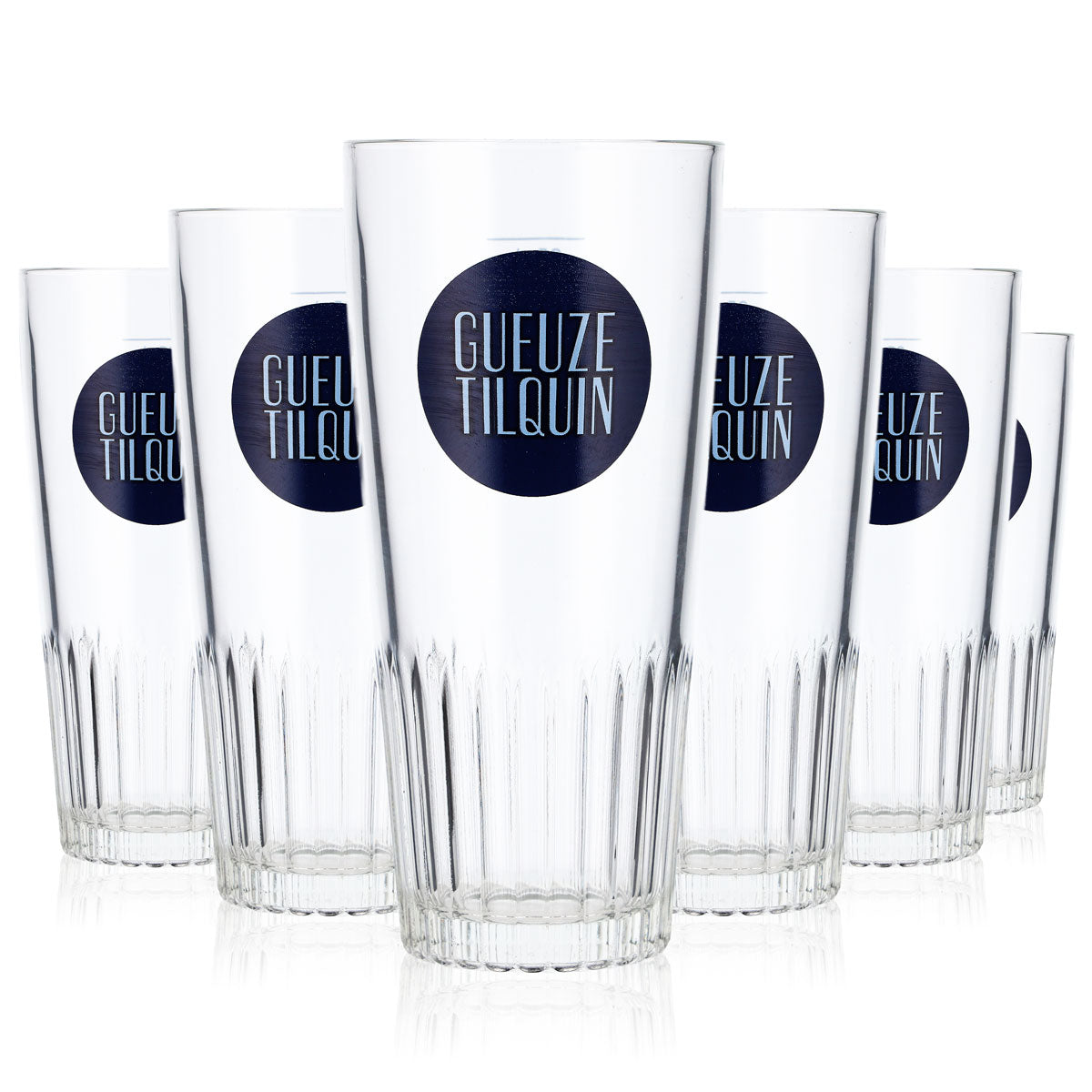 6x Gueuze beer glass 0.25l mug Belgian beer glasses Beer glass "Tilquin" – View 5
