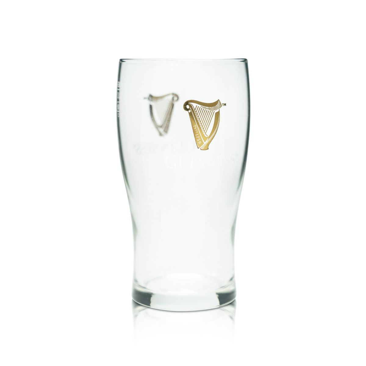 6x Guinness Beer Glass 0,3l Pint Tulip Glasses Willi Mug Irish Brewery Draught – View 2